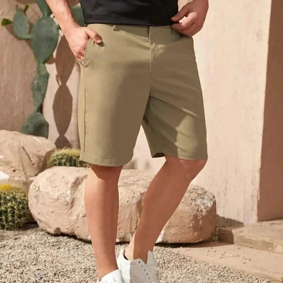 Khaki Mens Bermuda Short - Picture 4 of 4